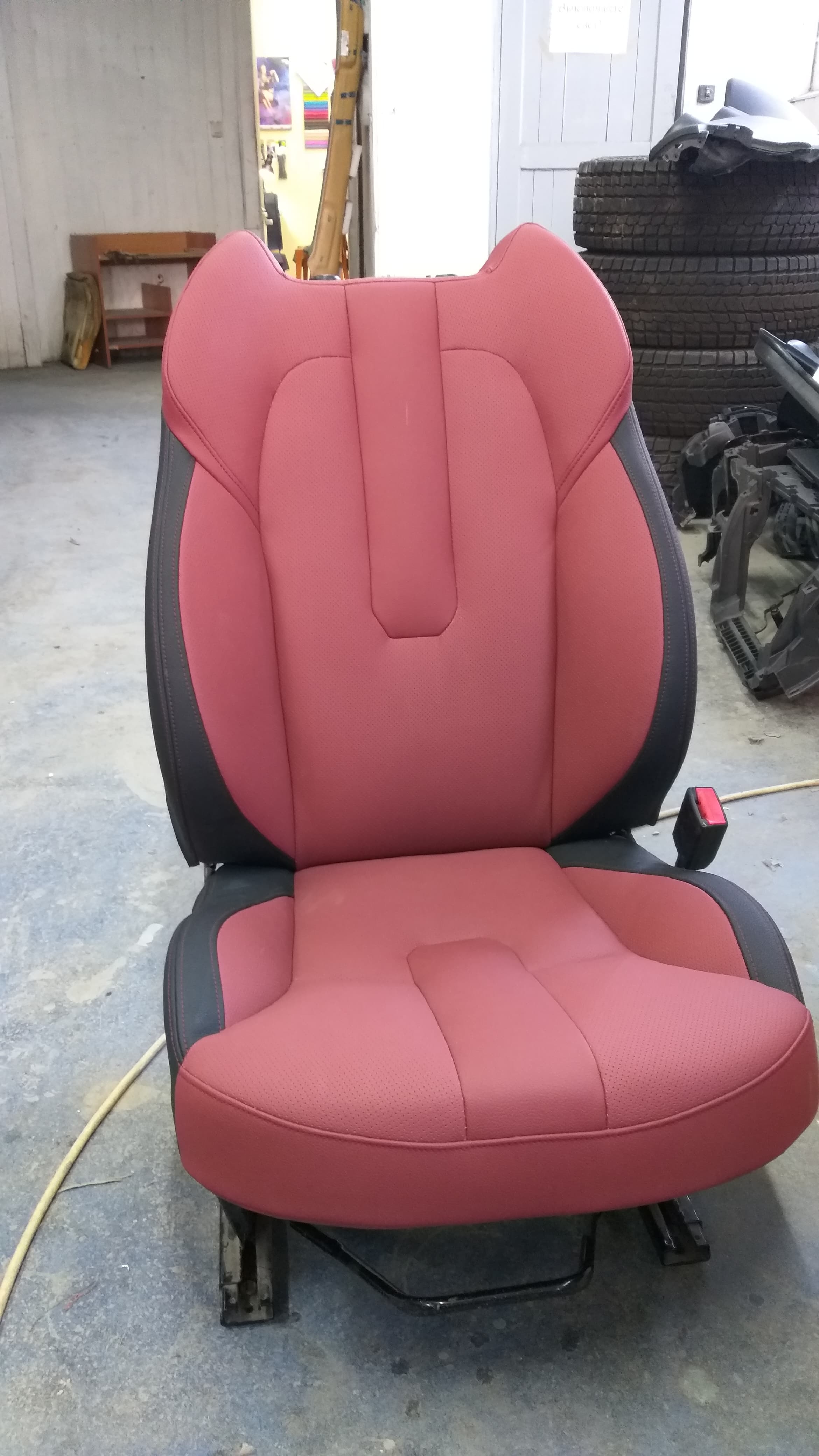 Перетяжка сидений автомобиля в Челябинске — пример 3 — АвтоАтелье74